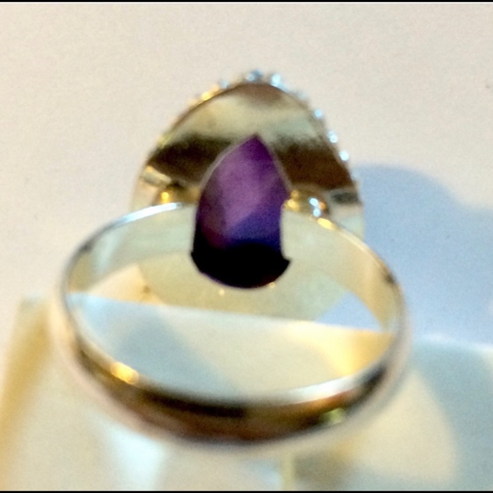 AMETHYST STATEMENT RING - Picture 4 of 5